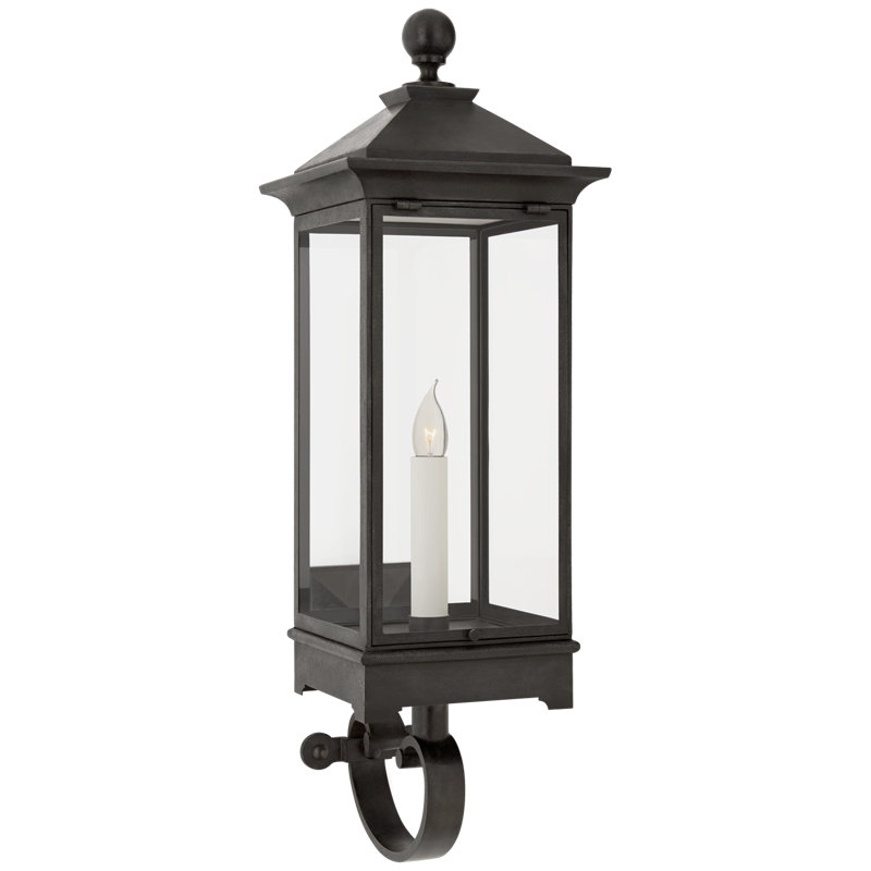 Rosedale 1 - Light Outdoor Wall Lantern, 32.5" H x 10.25" W x 13.25" D