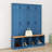 Farmhouse Hall Tree With 4 Hidden Hanging Hooks, Versatile Walnut Seating Bench With 8 Doors, Entryway Shoe Cabinet-1373766875