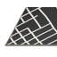 Tapis gris en treillis lavable à la machine-442514407