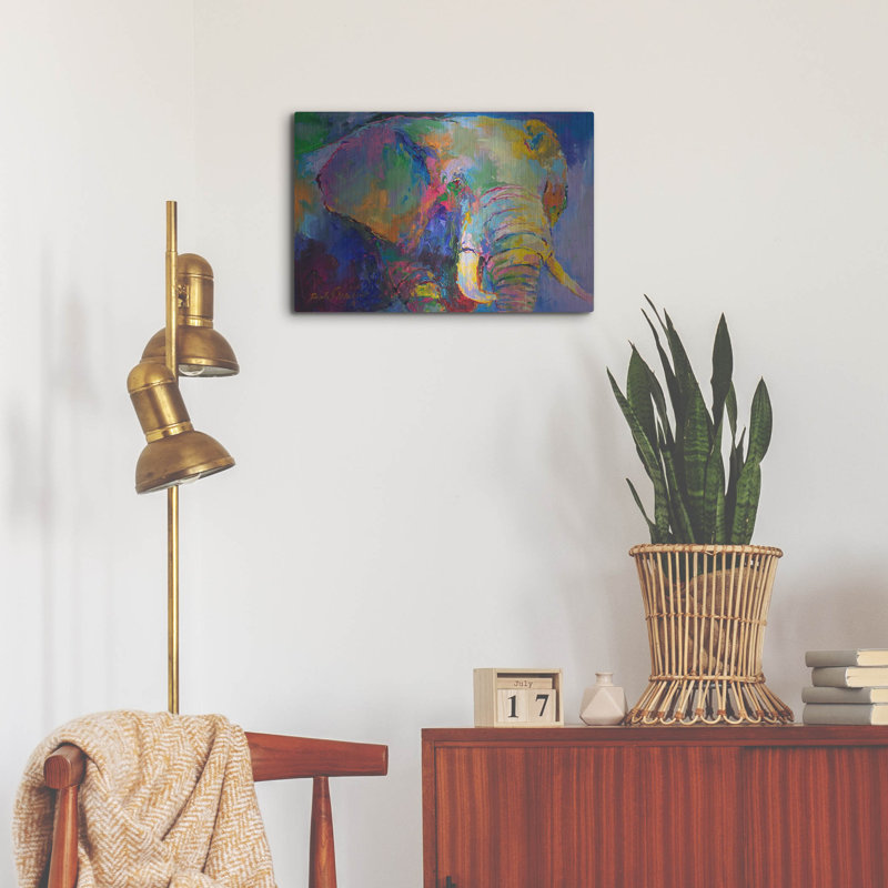 «Elephant 23» par Richard Wallich, H 16 po x l 24 po