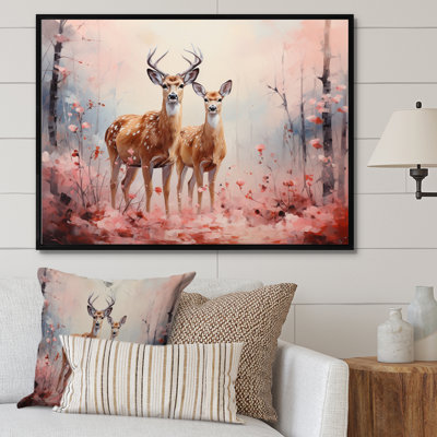Pink Deer Gentle Wilderness II " Pink Deer Gentle Wilderness II "