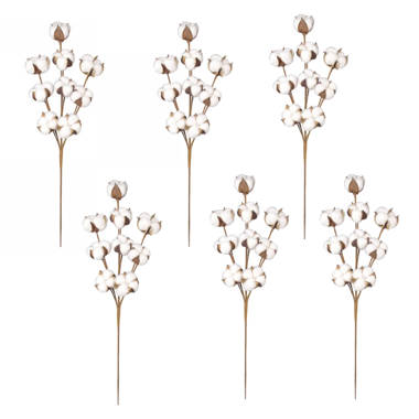 Flueyer 6 Pcs Babys Breath Artificial Flowers Faux Gypsophila