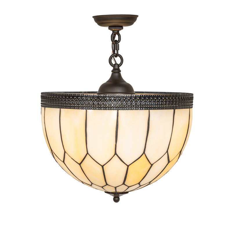 18" Wide Vincent Honeycomb Inverted Pendant