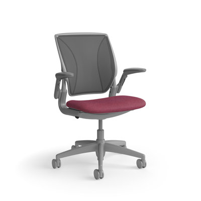 World LM, Ergonomic Task Chair with Poppy Seed Backrest, and  Autumn Upholstered Seat