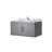 Geneva 36 in W x 22 in D Single Bath Vanity and Chrome Faucet Set-104786614-112899297
