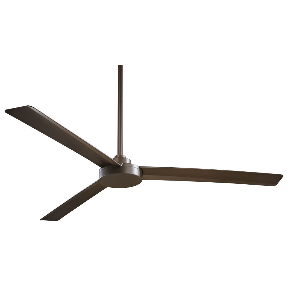 Roto 62" Outdoor Ceiling Fan, Oil Rubbed Bronze
