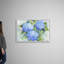 Art sur toile bleu ciel hortensia-729591170-729591181