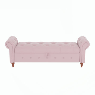 Modern Upholstered Storage Bench