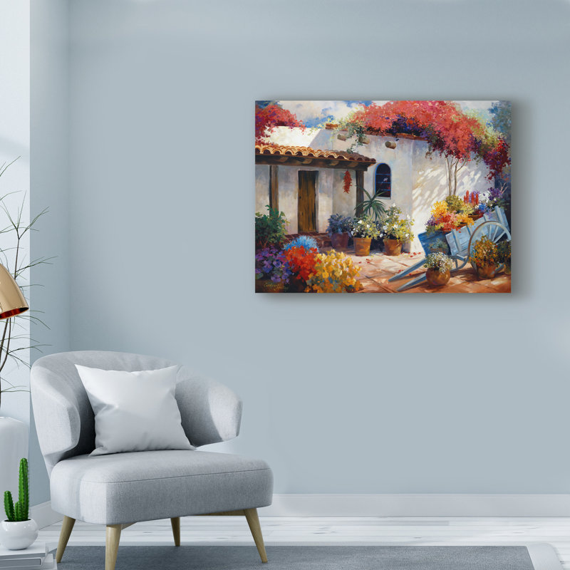 French Country, 14" H x 19" W x 2" D