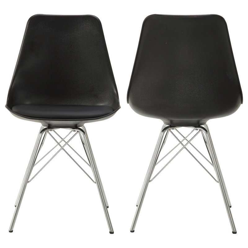 Slade Faux Leather Dining Chair, White
