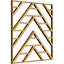 Panneaux muraux décoratifs en bois Gilcrest-70185380-70185381
