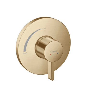Ecostat S 1-Handle 6-Inch Wide Pressure/Shower Balance Valve Trim Only