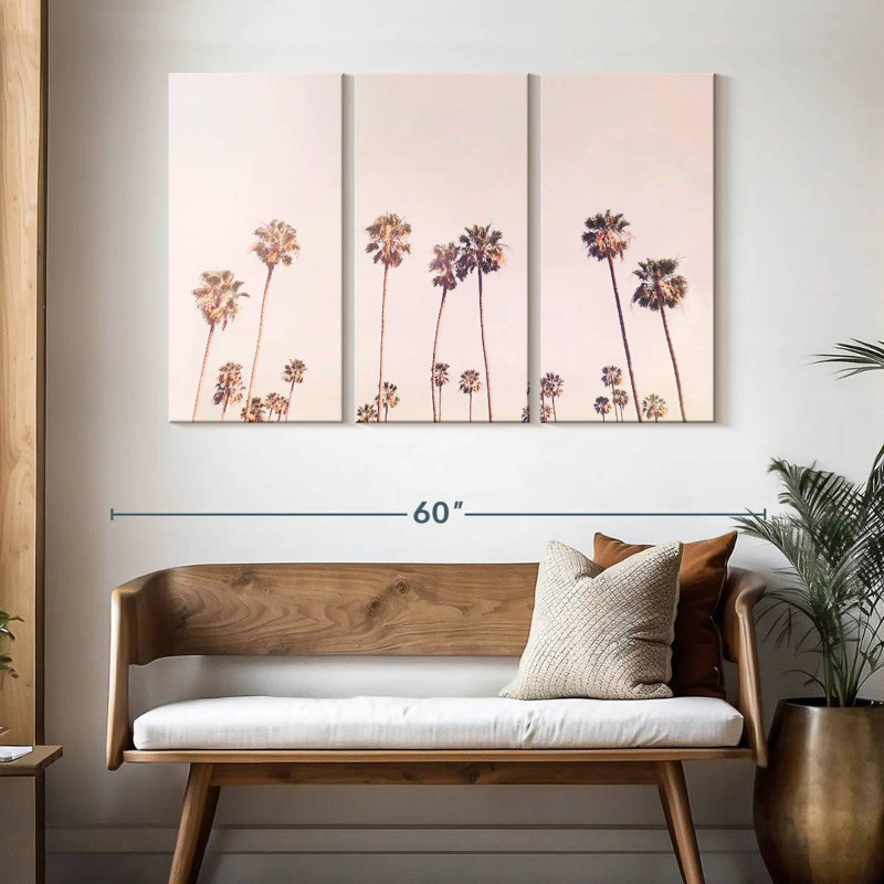 Gillard Sunny Cali Palm Tress, H 32 po x l 50 po