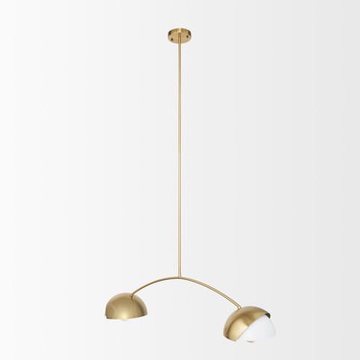 Joss & Main Merida 2 - Light Metal Di...