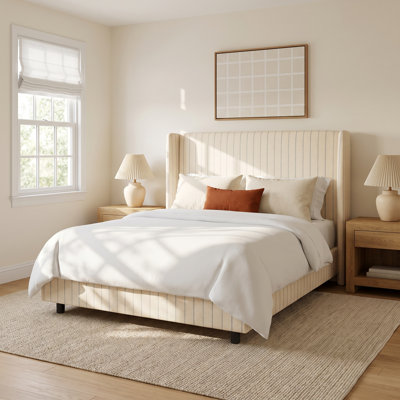 Tilly Wingback Bed