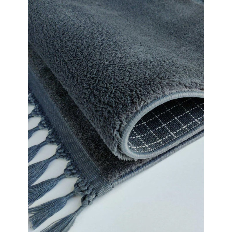 Tapis en coton tissé à la machine Fideline, Tapis de couloir 3 pi 3 po x 9 pi 10 po