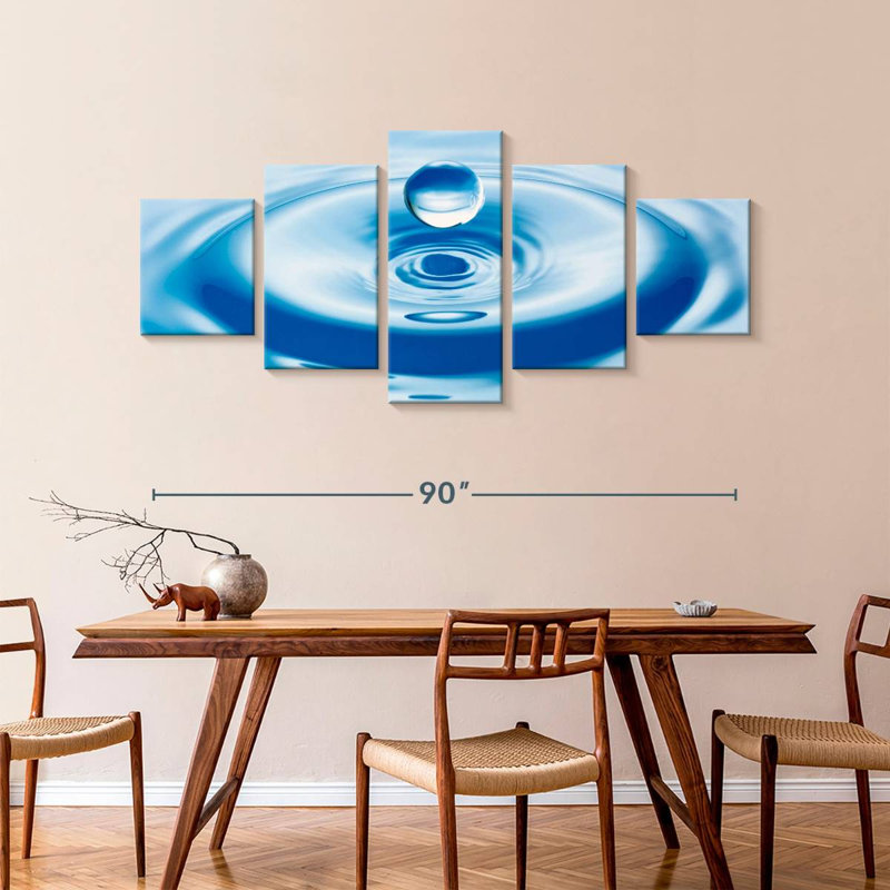 Droplet, 42" H x 92" W