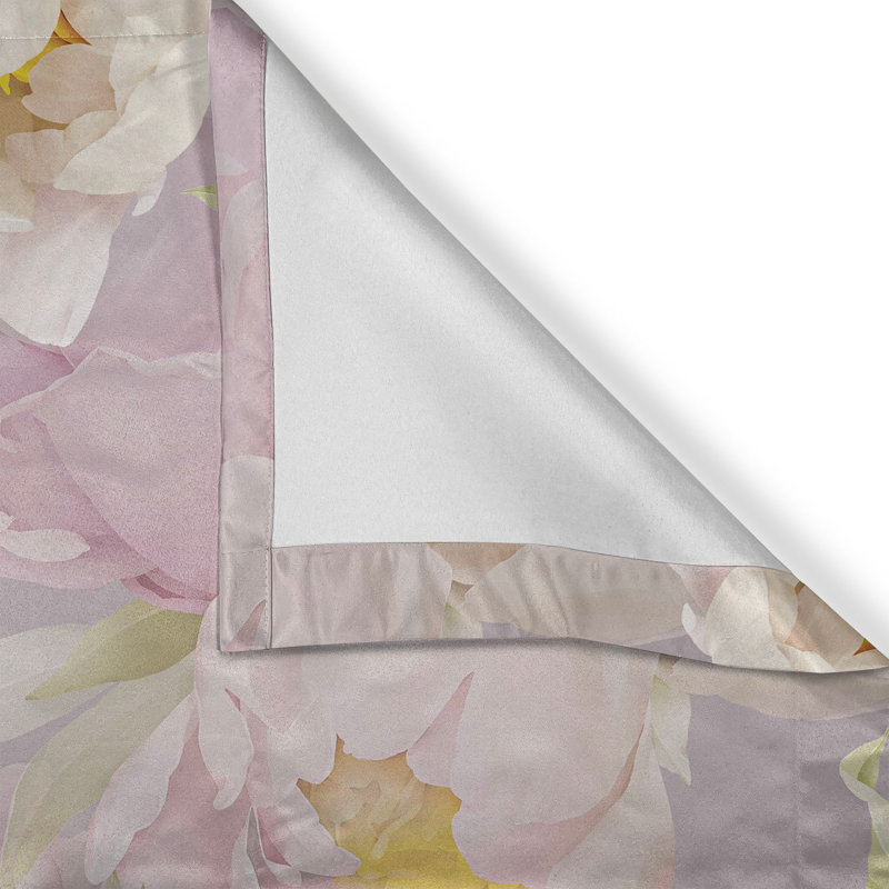 Semi Sheer Curtain Pair
