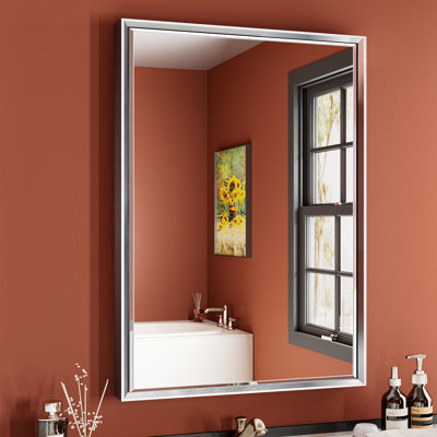 Lohoski Decorative Bathroom Vanity Mirror for Wall - Beveled Design
