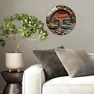 Horloge murale 12 po