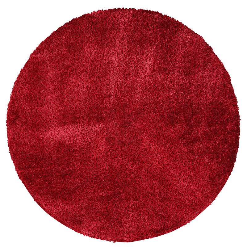 Ridout Power Loom Rug, Haute Red, Round 160 cm, Polyester