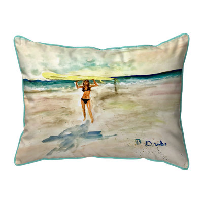 Coussin intérieur / extérieur Surfer Girl II
