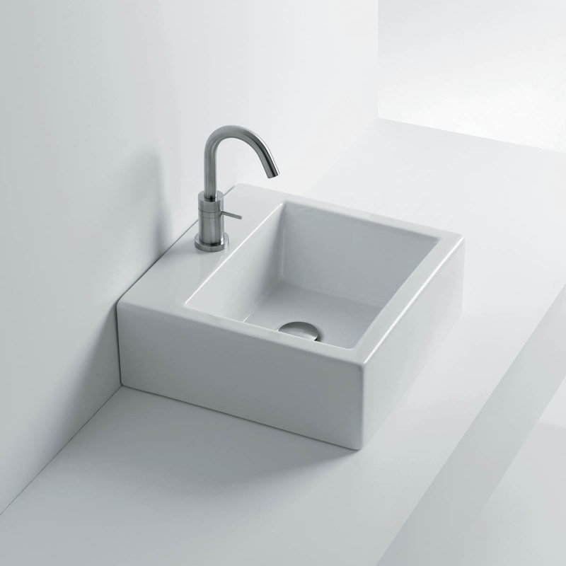 Quad 15.7'' L Bathroom Sink