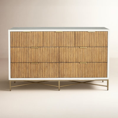 Babette 56" Mahogany Dresser