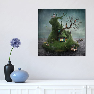 Hösten by Alexander Jansson - Wrapped Canvas Print