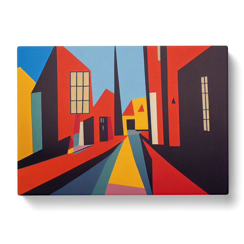 Stupendous Skyline Architecture Abstract - Wrapped Canvas, 50cm H x 76cm W x 3cm D