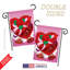 Drapeau de jardin vertical à double face 13" x 18,5" chocolates springs