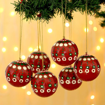3.3'' Porcelain Ball Ornament