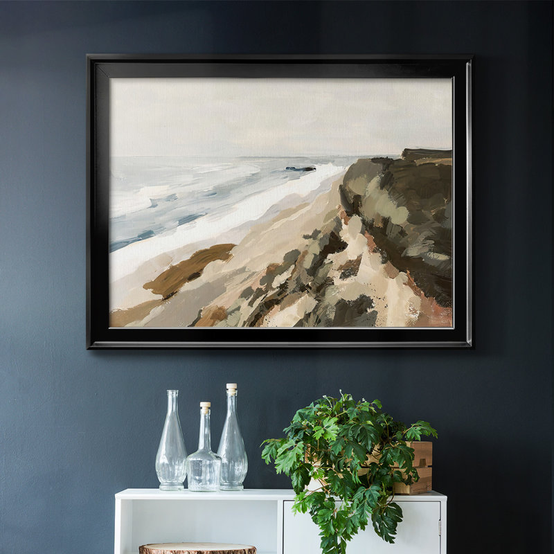 Bluff Bay I, reproduction d'art sur toile, Noir, H 26 po x l 38 po x P 1,5 po