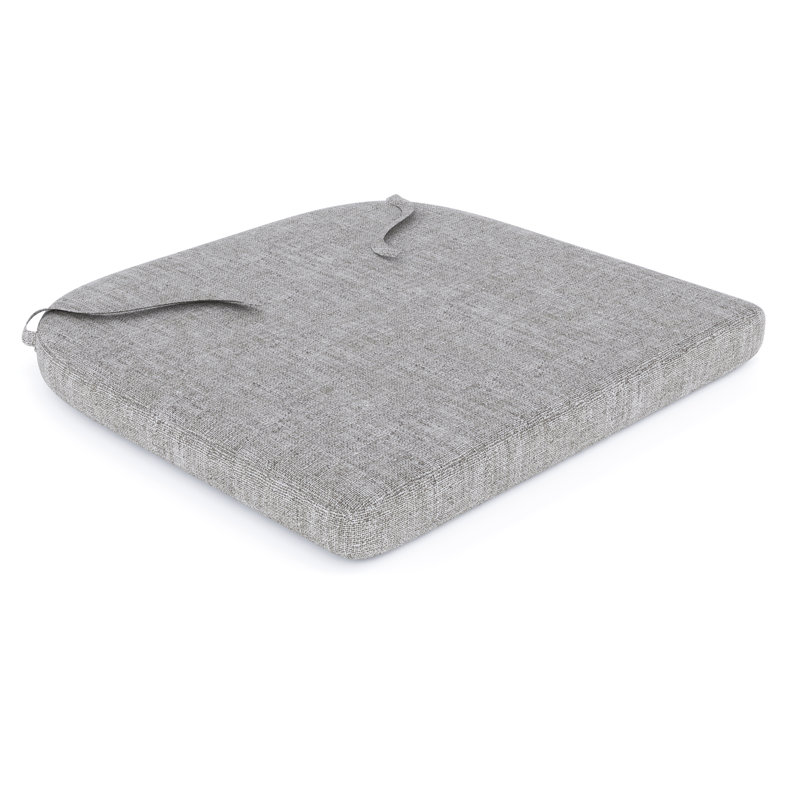 Dining ChairSeat Pad Replacement Cushion – 17.5L x 18.5W x 2D, Canvas Granite Sunbrella® Canvas