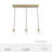 Van Nuys 3 Light Linear Cluster Pendant-71474050