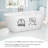 Sola 67"×29.5" Gloss White Acrylic Double Ended Freestanding Flatbottom Soaking Bathtub-127274905