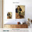 Femme Samurai Warrior sur toile-1637155665