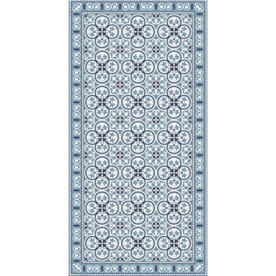 Pinta Blue Cushioned Kitchen Mat