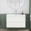 Meuble-lavabo mural avec tiroirs doubles-1794603585