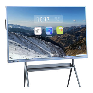 JYXCN Interactive Smart Board , Enhance Learning & Collaboration! All-in-One Touch Screen Interactive Whiteboard with Dual System & Cloud Sharing - Perfect for Office & Education?