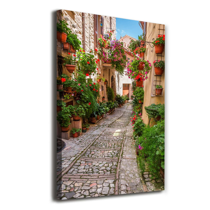 Umbria Italy - Wrapped Canvas Print