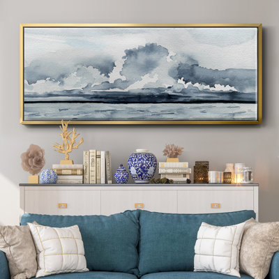 «Passing Rain Storm II», toile encadrée