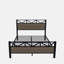 Structure de lit double, assemblage facile