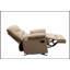 Le fauteuil inclinable en microfibre brun clair Arcadia avec inclinaison douce et confort moelleux est parfait pour les salons modernes.-1096052368