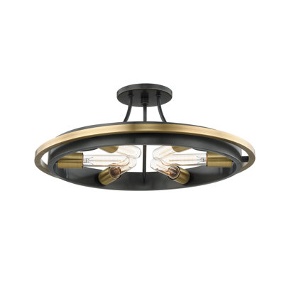 Chambers 6 - Light Flush Mount