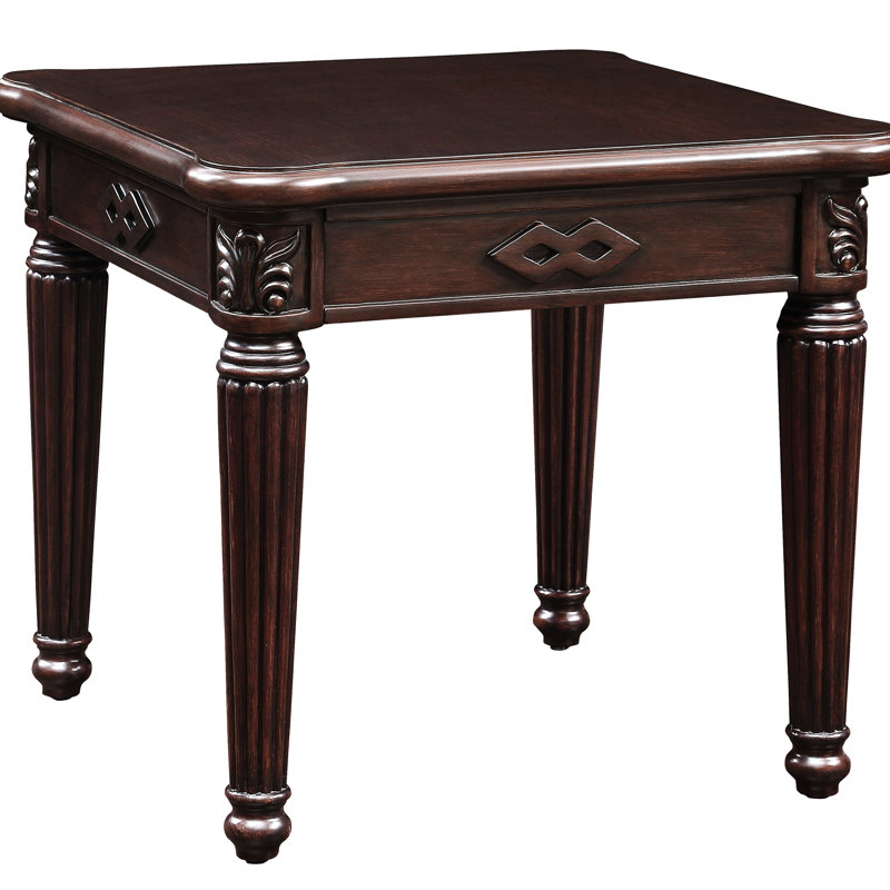Table de bout avec pieds tournés Finish