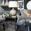 Francella Glass Top End Table