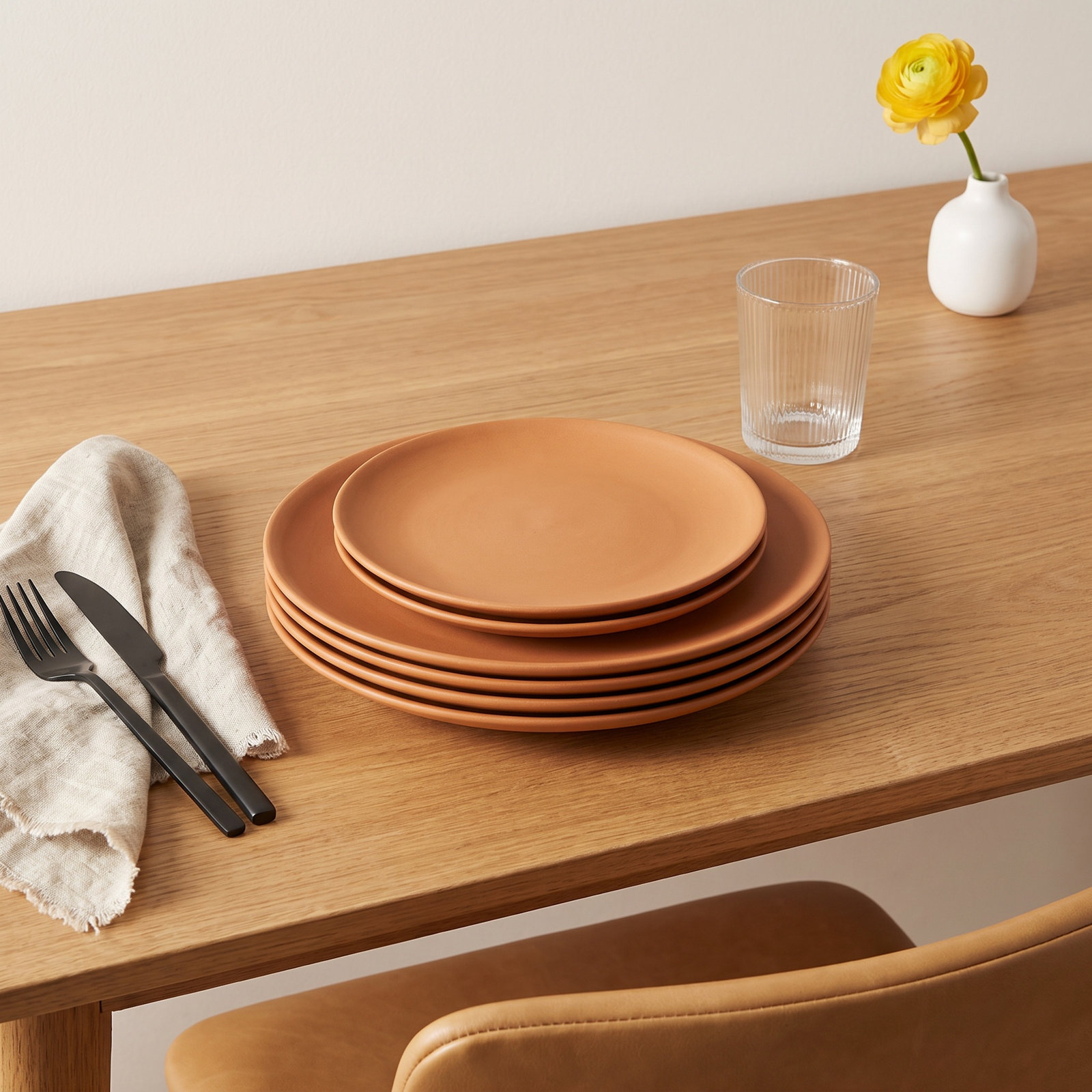 9" Salad Plate, Orange