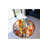 Multicolored Abstract Motifs Patterned Round Woven Base Vintage Decorative Carpet-186829201