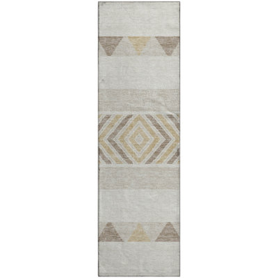 Tapis ivoire Prisco lavable à la machine de qualité supérieure